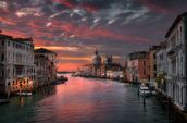 view of venice at sunrise