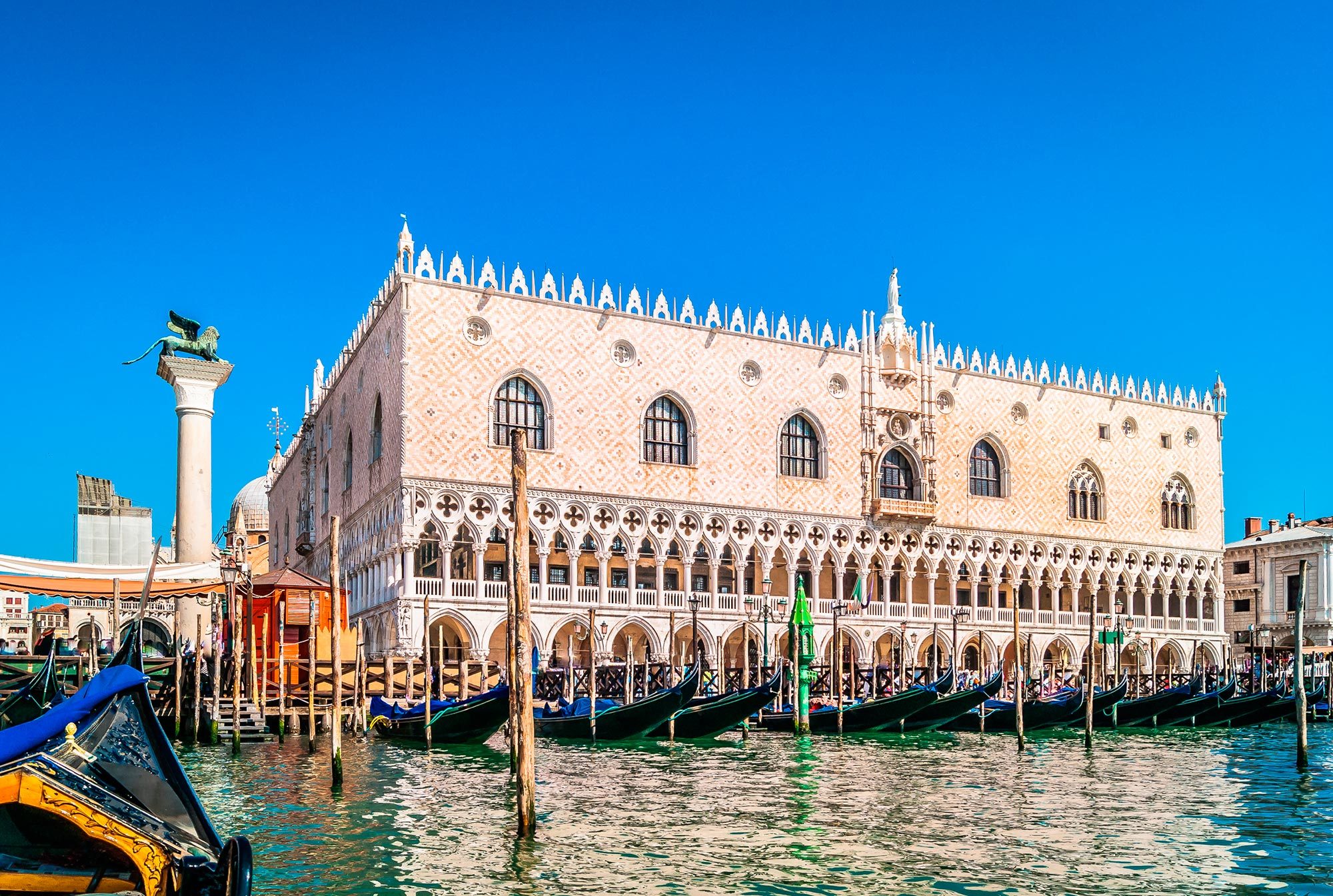 building Venice, Italy near body of water