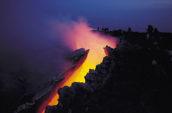 Hawaii active volcano