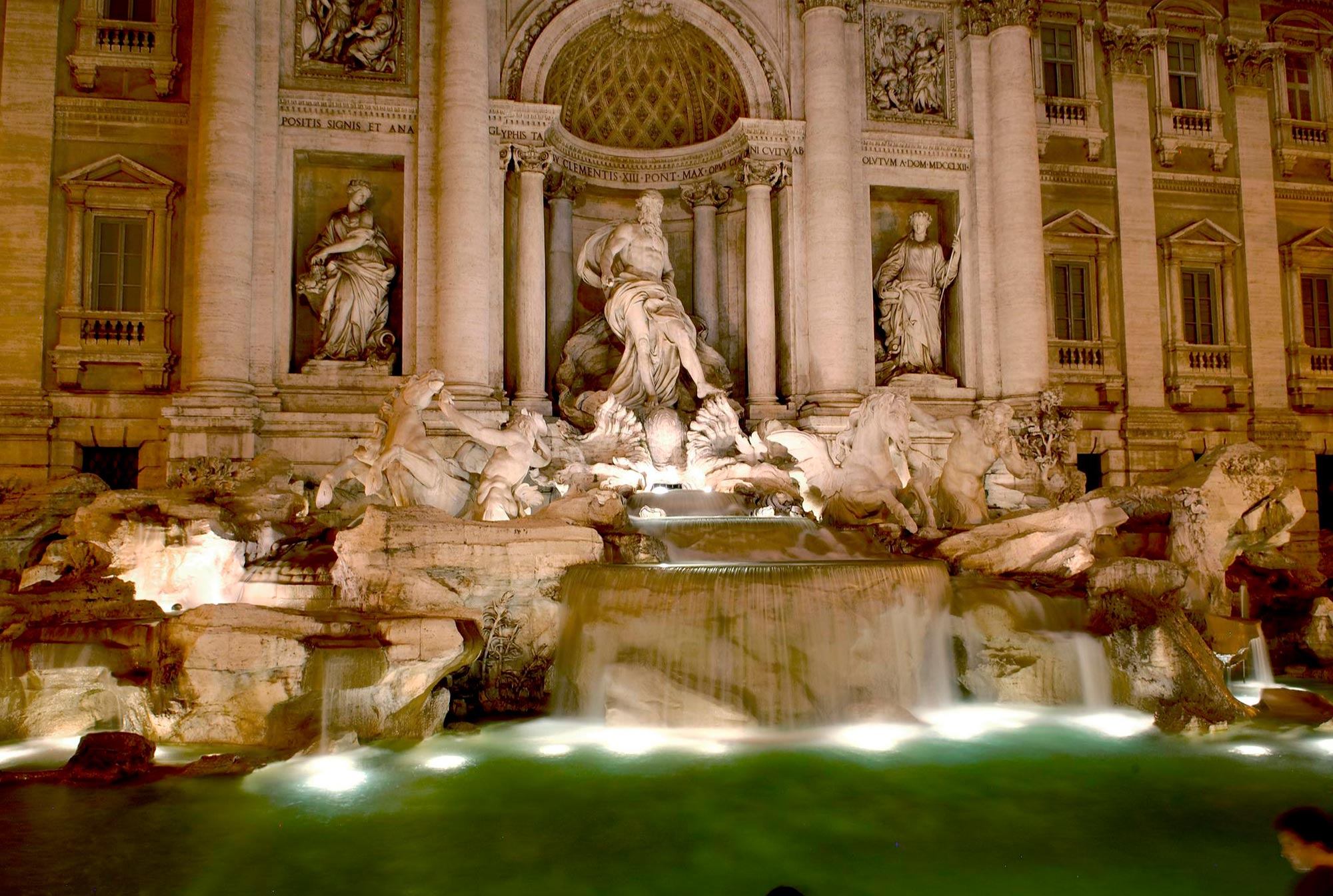 Travis Fountain, Rome