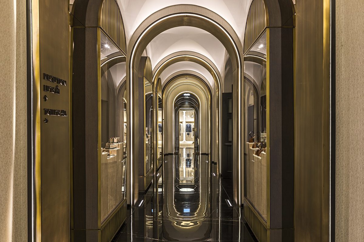The entrance to the Pantheon Icon Hotel in Rome